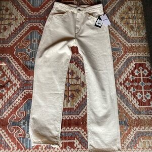 Re/Done NWT 70’s Cigarette Stovepipe Jeans in Rinsed Birch